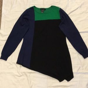 Ashley Stewart multi color sweater